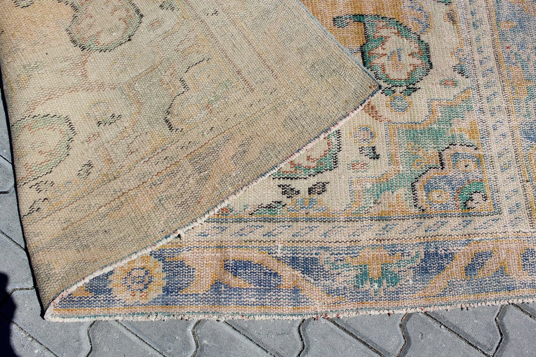 Tappeto turco vintage annodato a mano 166 cm x 285 cm n. 595