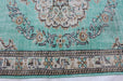 Vintage Hand-Knotted Turkish Rug 168x257 cm Unique Design