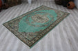 Vintage Hand-Knotted Turkish Rug 168x257 cm Unique Design