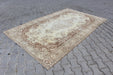 Vintage Hand-Knotted Turkish Rug 173cm x 270cm