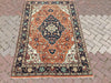 Vintage Hand Knotted Turkish Rug 198cm x 129cm