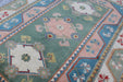 Vintage Hand-Knotted Turkish Rug 202x294 cm Unique Design