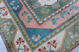Vintage Hand-Knotted Turkish Rug 202x294 cm Unique Design