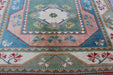 Vintage Hand-Knotted Turkish Rug 202x294 cm Unique Design