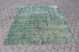 Vintage Hand-Knotted Turkish Rug 205cm x 254cm