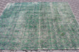 Vintage Hand-Knotted Turkish Rug 205cm x 254cm