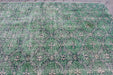 Vintage Hand-Knotted Turkish Rug 205cm x 254cm
