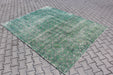 Vintage Hand-Knotted Turkish Rug 205cm x 254cm