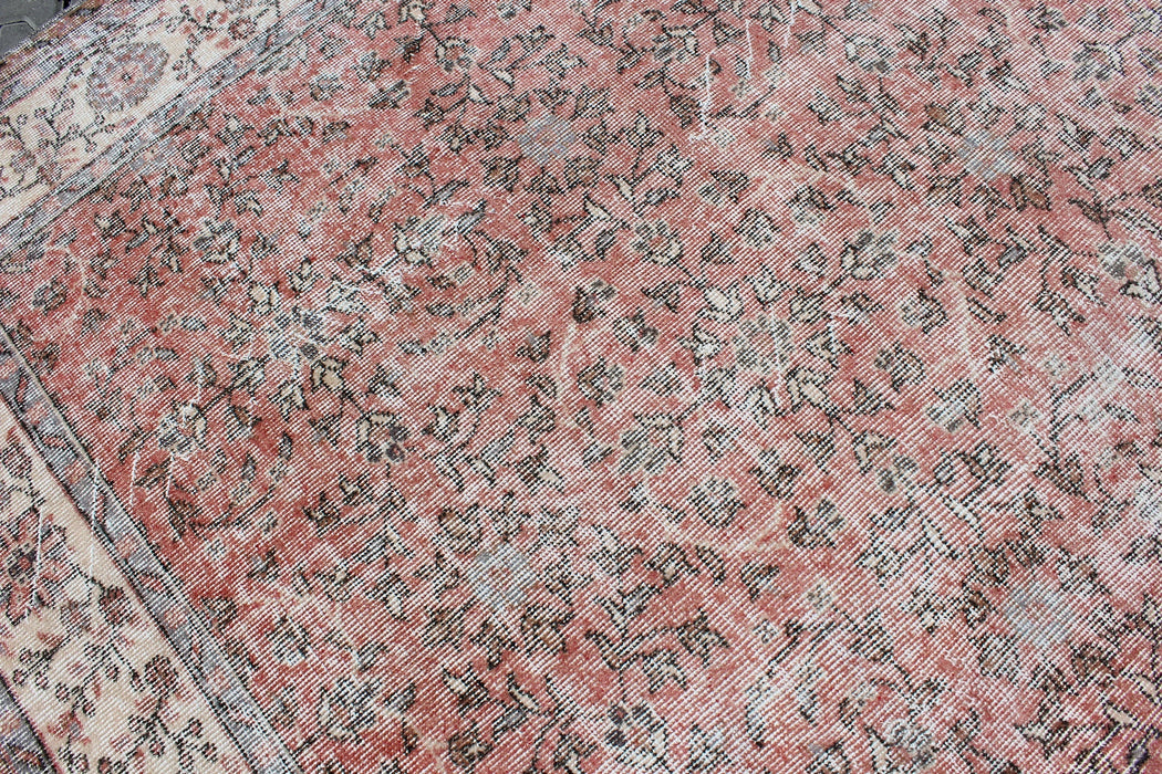 Vintage Hand-Knotted Turkish Rug 207cm x 300cm