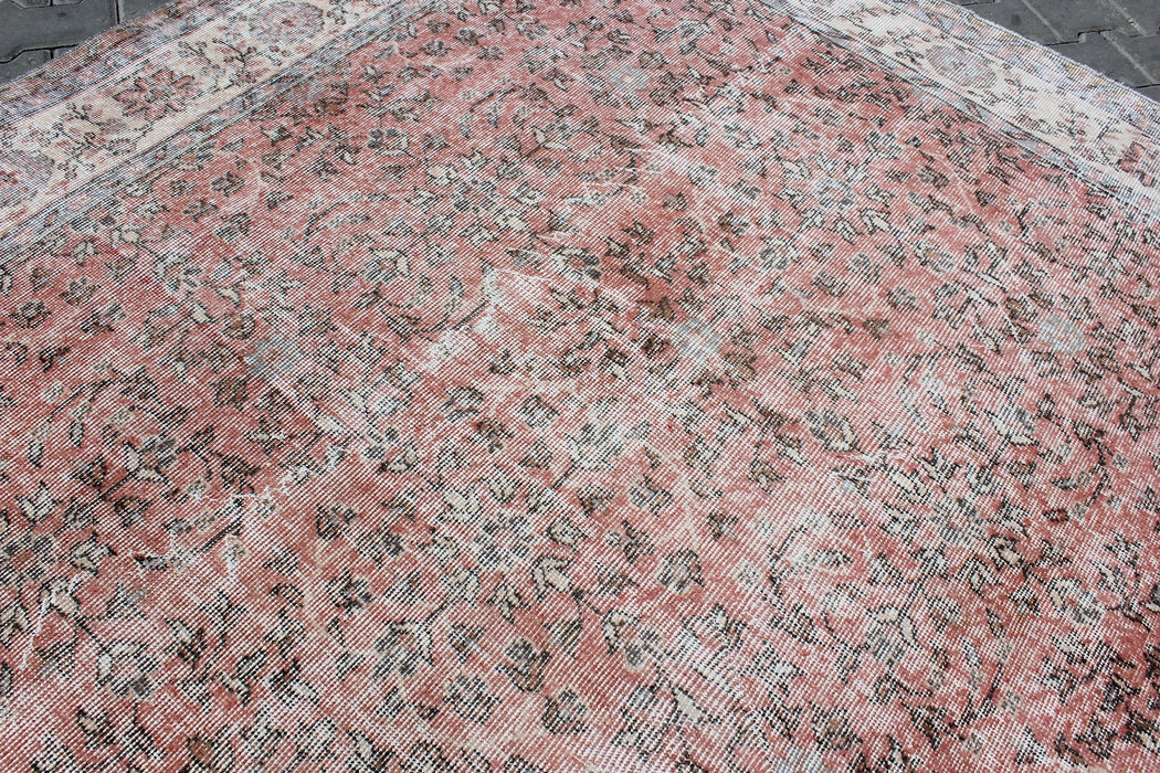 Vintage Hand-Knotted Turkish Rug 207cm x 300cm