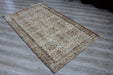 Vintage Hand-Knotted Turkish Rug 208cm x 122cm