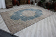Vintage Hand-Knotted Turkish Rug 210cm x 350cm