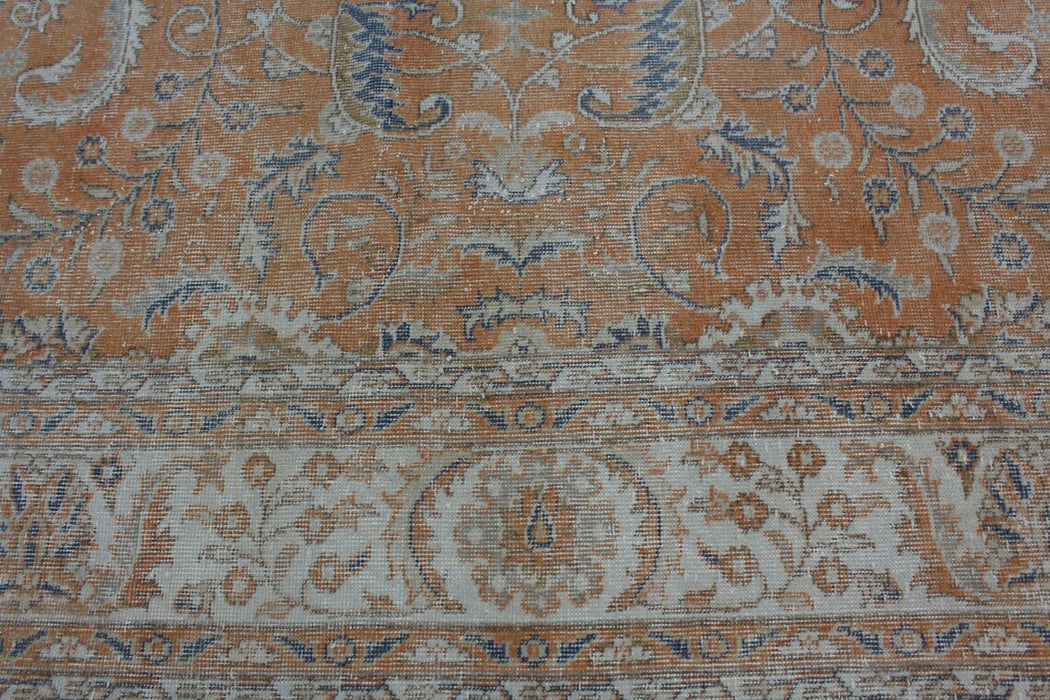 Vintage Hand-Knotted Turkish Rug 212cm x 319cm