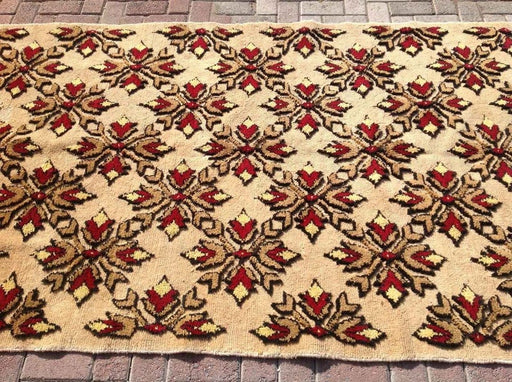 Vintage Hand Knotted Turkish Rug 264cm x 147cm #019