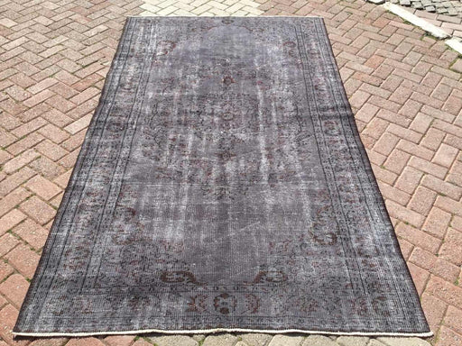 Vintage Hand Knotted Turkish Rug 268cm x 156cm 1960s