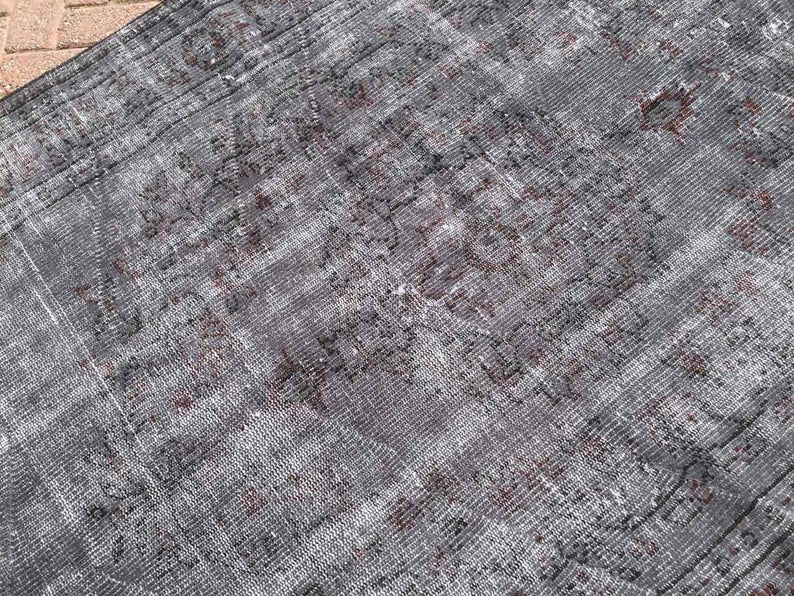 Vintage Hand Knotted Turkish Rug 268cm x 156cm 1960s