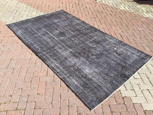 Vintage Hand Knotted Turkish Rug 268cm x 156cm 1960s