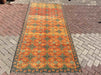 Vintage Hand Knotted Turkish Rug 305cm x 135cm