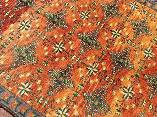 Vintage Hand Knotted Turkish Rug 305cm x 135cm