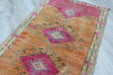 Vintage Hand-Knotted Turkish Rug 45cm x 95cm