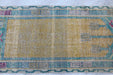 Vintage Hand-Knotted Turkish Rug 50cm x 107cm