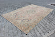 Vintage Hand-Knotted Turkish Rug 50cm x 107cm