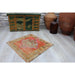 Vintage Hand Knotted Turkish Rug 58cm x 63cm