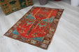Vintage Hand-Knotted Turkish Rug 76cm x 111cm