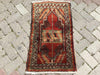 Vintage Hand Knotted Turkish Rug 92cm x 52cm