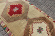 Vintage Hand-Knotted Turkish Runner Rug 116cm x 402cm