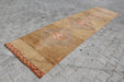 Vintage Hand-Knotted Turkish Runner Rug 375cm x 92cm