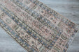 Vintage Hand-Knotted Turkish Runner Rug 75cm x 300cm