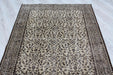 Vintage Hand-Knotted Turkish Wool Rug 117cm x 205cm