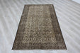 Vintage Hand-Knotted Turkish Wool Rug 117cm x 205cm