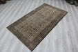 Vintage Hand-Knotted Turkish Wool Rug 117cm x 205cm