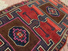 Vintage Hand Knotted Turkish Wool Rug 254 x 149 cm