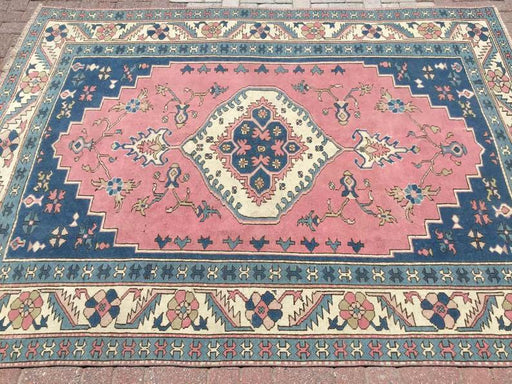 Vintage Hand Knotted Turkish Wool Rug 260cm x 200cm
