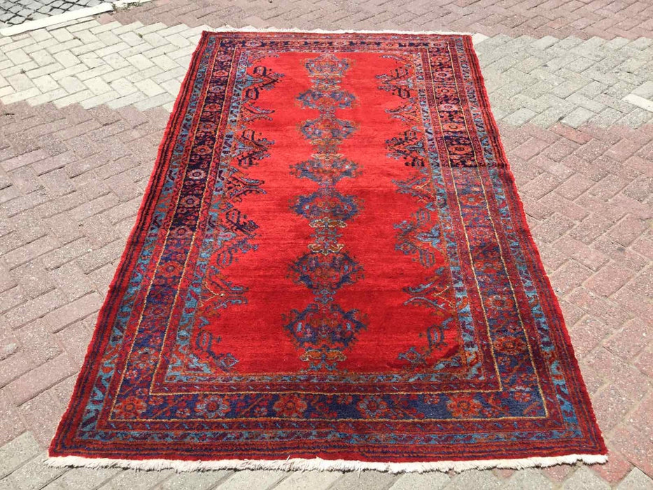 Vintage Hand Knotted Turkish Wool Rug 278cm x 163cm