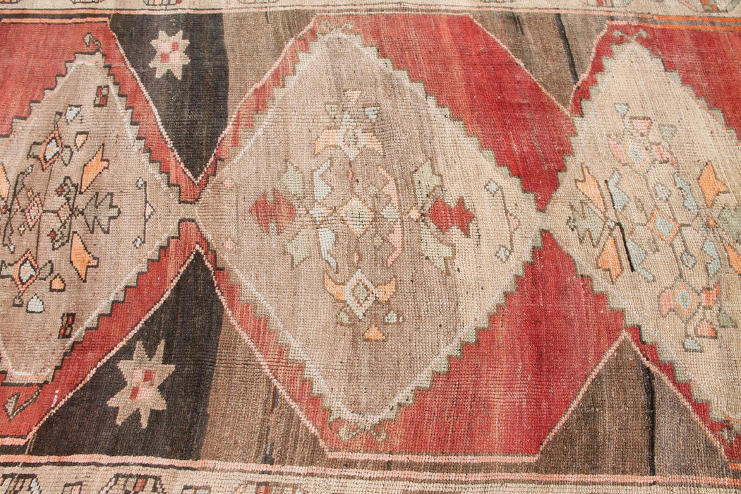 Vintage Hand Knotted Turkish Wool Rug 299cm x 143cm