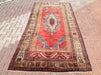 Vintage Hand Knotted Turkish Wool Rug 310cm x 142cm
