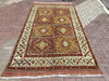 Vintage Hand Knotted Turkish Wool Rug 317x169 cm