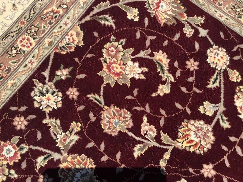 Vintage Hand Knotted Turkish Wool Rug 329cm x 233cm
