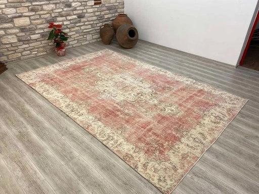 Vintage Hand Knotted Turkish Wool Rug 333cm x 223cm