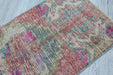 Vintage Hand-Knotted Turkish Wool Rug 42cm x 91cm