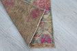 Vintage Hand-Knotted Turkish Wool Rug 42cm x 91cm