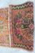 Vintage Hand-Knotted Turkish Wool Rug 46cm x 92cm