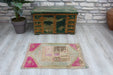 Vintage Hand-Knotted Turkish Wool Rug 56cm x 81cm
