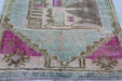 Vintage Hand-Knotted Turkish Wool Rug 56cm x 81cm