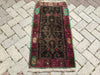 Vintage Hand Knotted Turkish Wool Rug 95cm x 51cm