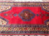Vintage Hand Knotted Wool Area Rug 216cm x 114cm